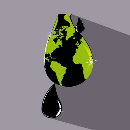 Industry design over gray background, vector illustrationのイラスト素材