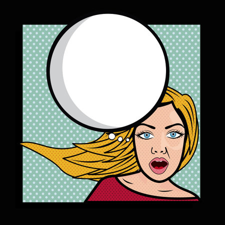 Pop art design over black background, vector illustrationのイラスト素材