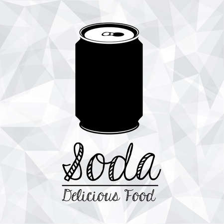 Drink design over white background, vector illustrationのイラスト素材