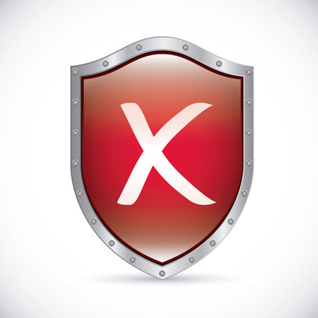 Security design over white background, vector illustrationのイラスト素材