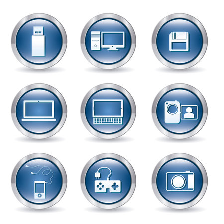 Technology design over whitebackground, vector illustrationのイラスト素材