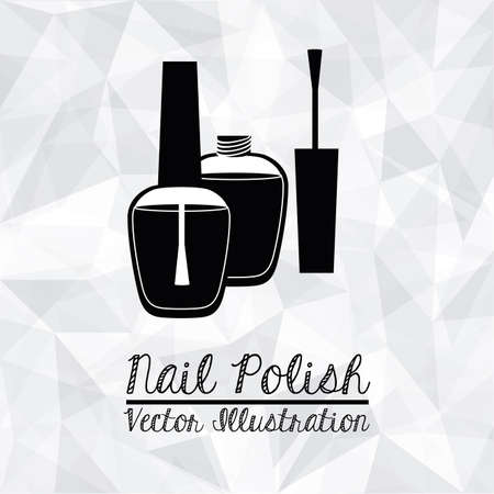 Cosmetics  design over white background vector illustrationのイラスト素材