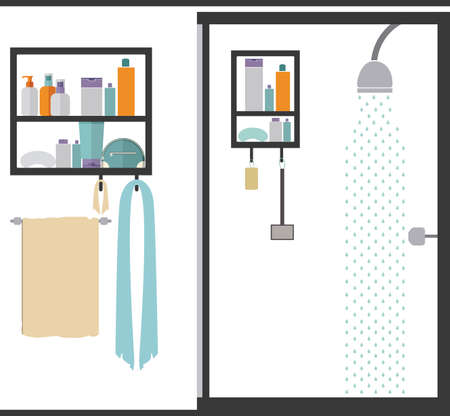 House design over gray background, vector illustrationのイラスト素材