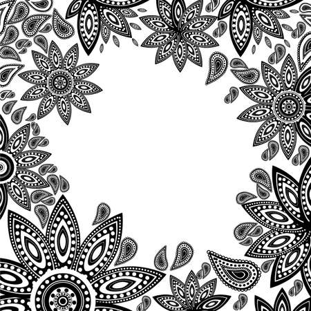 India background design, vector illustrationのイラスト素材