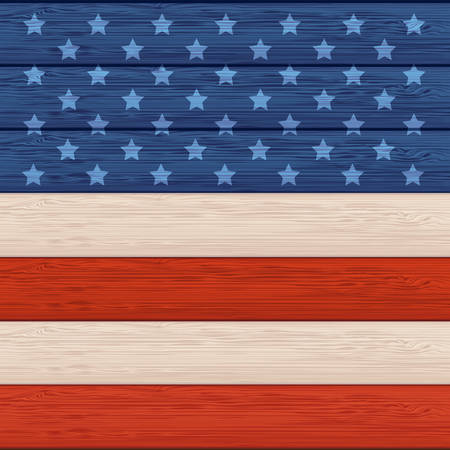 USA design over flag background, vector illustrationのイラスト素材