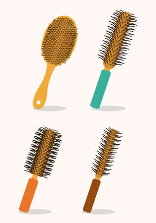 Hair saloon design over white background, vector illustrationのイラスト素材