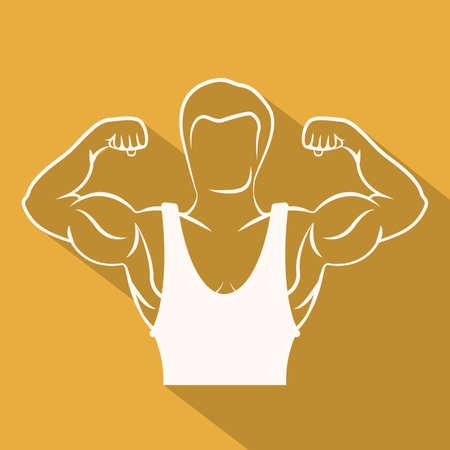 Kite design over yellow background, vector illustrationのイラスト素材