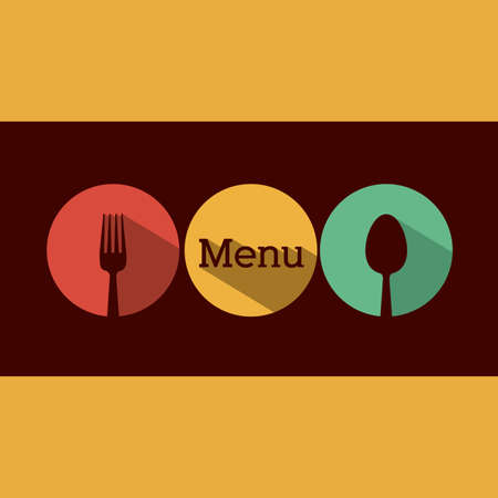 Kitchen design over yellow background, vector illustrationのイラスト素材