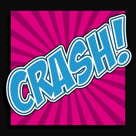 Pop art design over black background, vector illustrationのイラスト素材