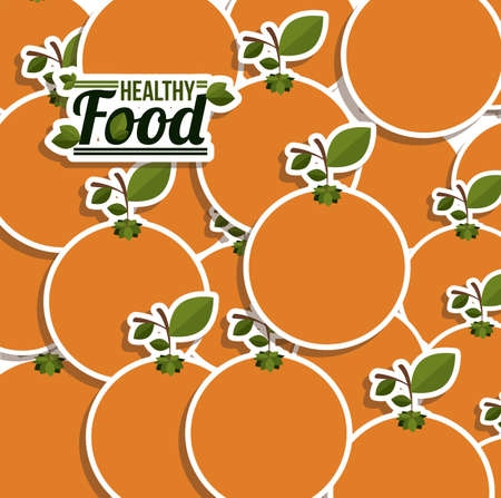 Food background design, vector illustrationのイラスト素材