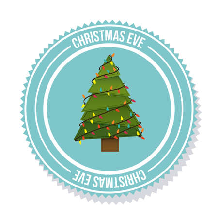 Christmas design over white background,vector illustrationのイラスト素材