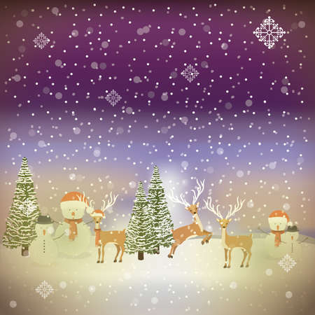 Christmas design over blur background,vector illustrationのイラスト素材