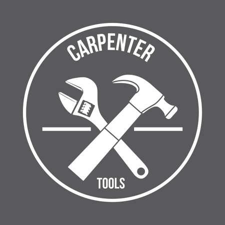 Tools design over gray background,vector illustrationのイラスト素材