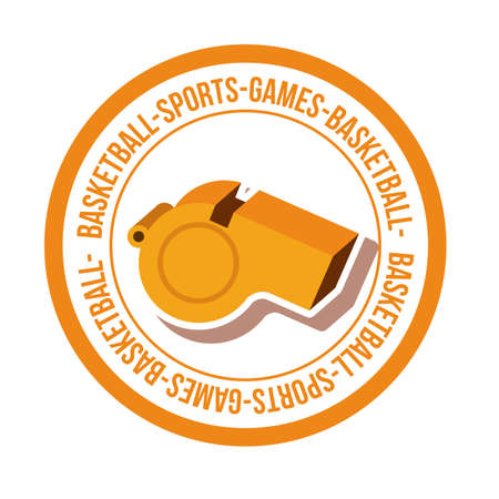 Sports design over white background, vector illustrationのイラスト素材