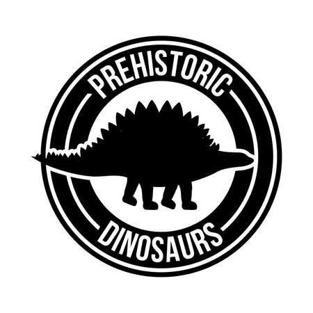 Dinosaur design over white background,vector illustrationのイラスト素材