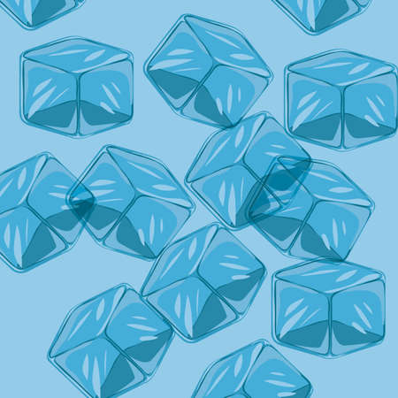 Water design over blue background,vector illustrationのイラスト素材