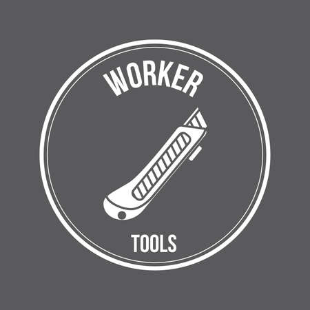 Tools design over gray background,vector illustrationのイラスト素材