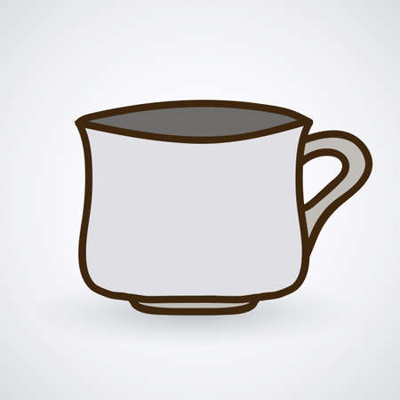 Kitchen design over white background, vector illustrationのイラスト素材