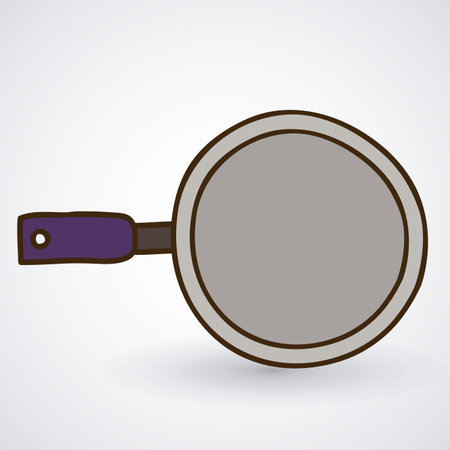 Kitchen design over white background, vector illustrationのイラスト素材