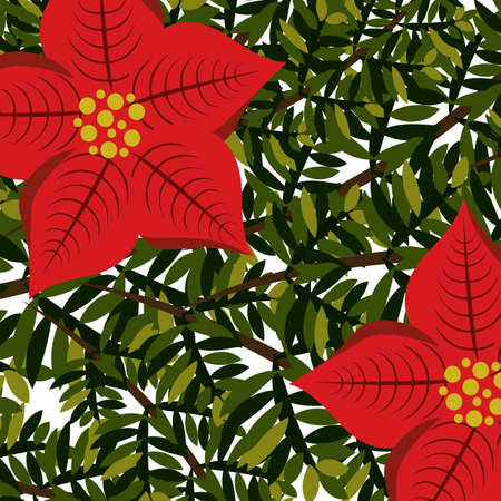 Flowers design background, vector illustrationのイラスト素材