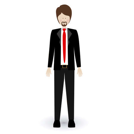 People design over white background, vector illustrationのイラスト素材