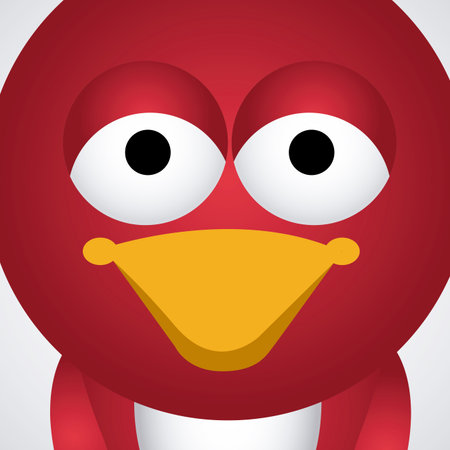 Animal design over white background, vector illustrationのイラスト素材