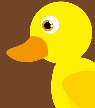 Animal design over brown background, vector illustrationのイラスト素材