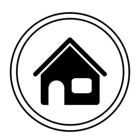Real estate design over white background, vector illustrationのイラスト素材