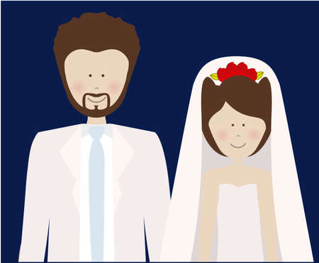 People design over blue background, vector illustrationのイラスト素材