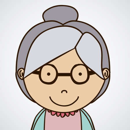 People design over white background, vector illustrationのイラスト素材