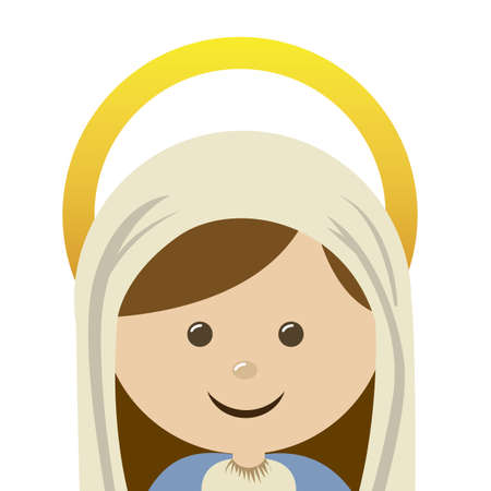 Christianity design over blue background, vector illustrationのイラスト素材