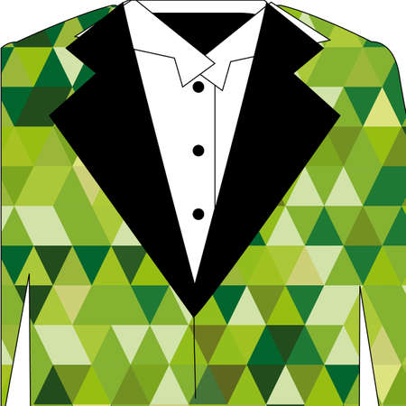 Clothes design over black background, vector illustrationのイラスト素材