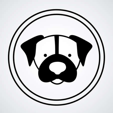Pets design over white background, vector illustrationのイラスト素材