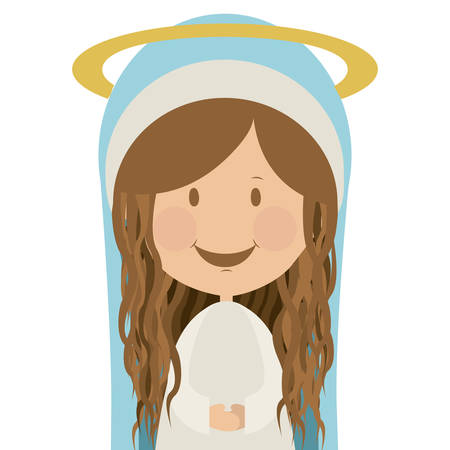 Christianity design over blue background, vector illustrationのイラスト素材