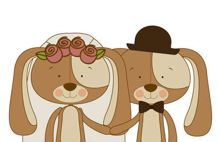 Animal design over white background, vector illustrationのイラスト素材