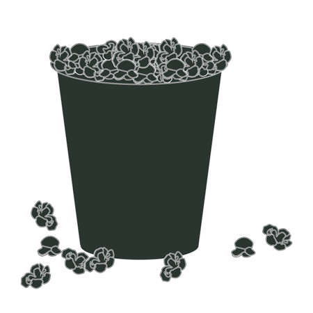 Icon design over white のイラスト素材