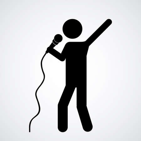 Icon design over white background, vector illustrationのイラスト素材