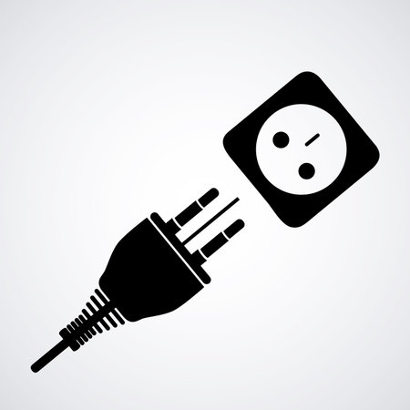Energy design over white background, vector illustration