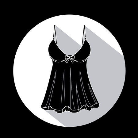 Underwear design over black background,vector illustrationのイラスト素材