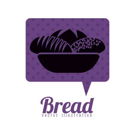 Food design over white background, vector illustrationのイラスト素材