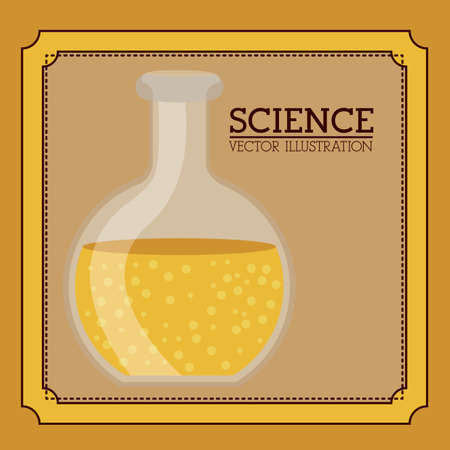 Education design over yellow background, vector illustrationのイラスト素材