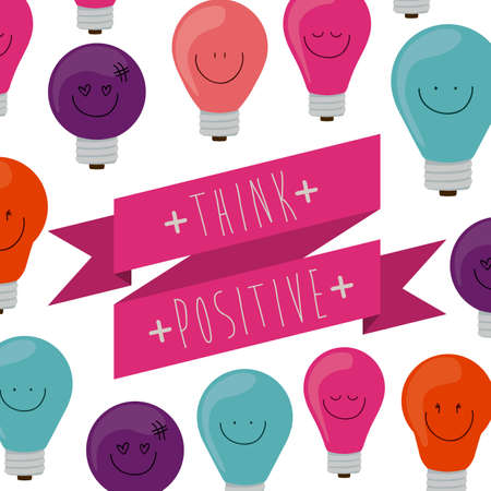 Bulb design over white background, vector illustrationのイラスト素材