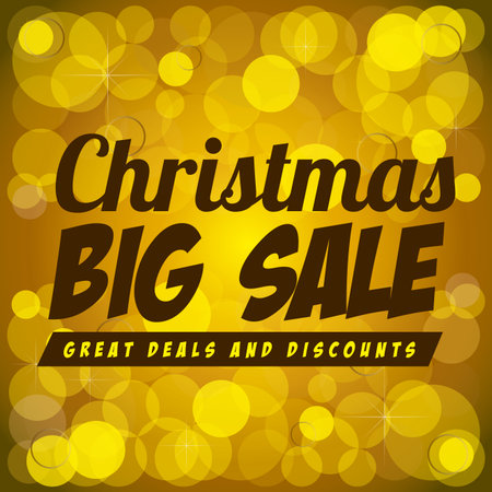 Shopping design over yellow background, vector illustrationのイラスト素材