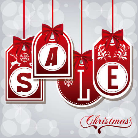 Shopping design over gray background, vector illustrationのイラスト素材