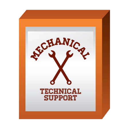 Tools design over gray background, vector illustrationのイラスト素材