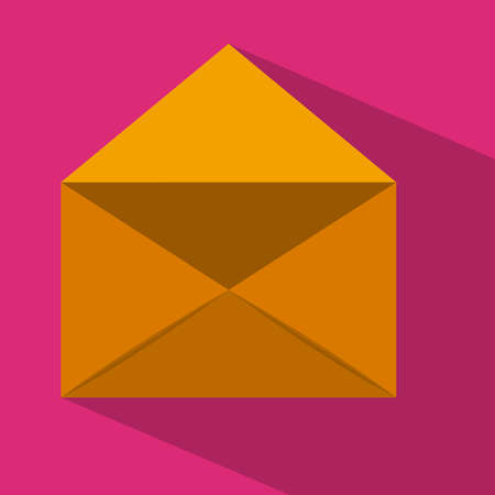 Email design over white background, vector illustrationのイラスト素材