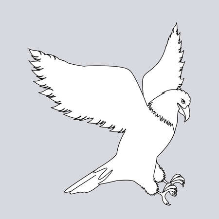 Animal design over gray background, vector illustrationのイラスト素材