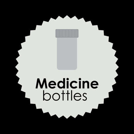 Icon design over black background, vector illustrationのイラスト素材