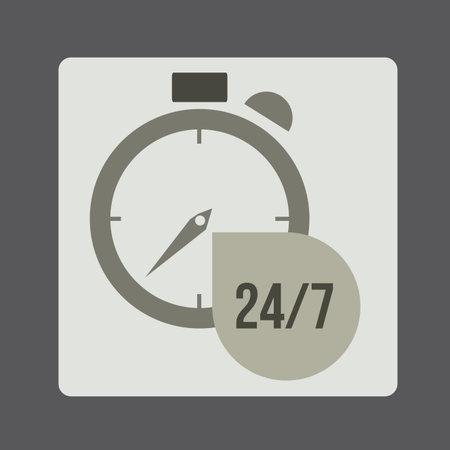 Call center design over gray background, vector illustration