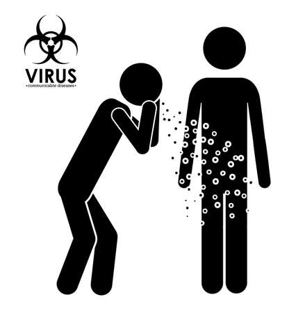 Medical design over white background, vector illustrationのイラスト素材